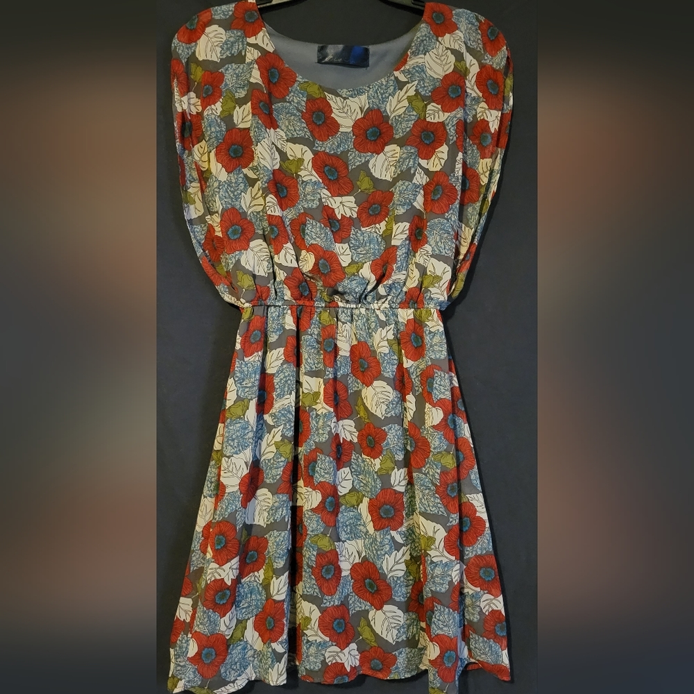 Blue Aura Day Dress